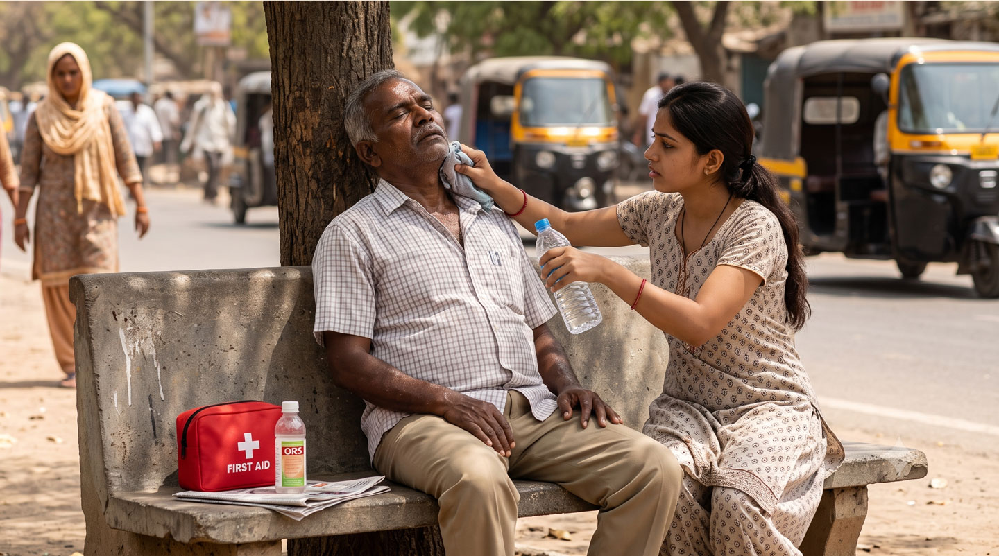 হিট স্ট্রোক (Heat Stroke): কারণ, লক্ষণ ও প্রাথমিক চিকিৎসা