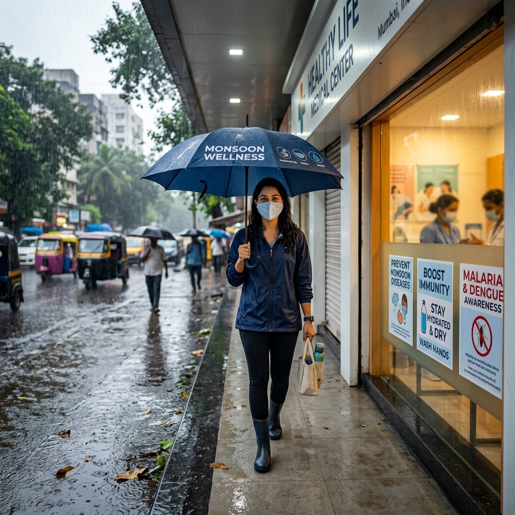 স্বাস্থ্য সচেতনতা: বর্ষাকালে সাধারণ রোগবালাই ও প্রতিরোধ