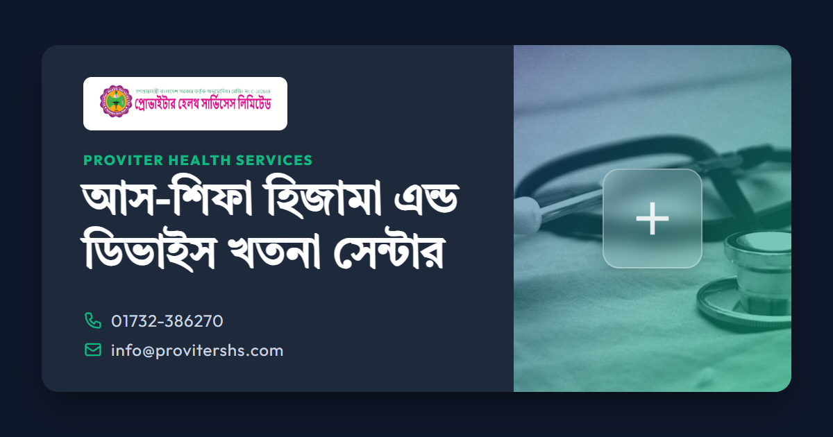 আস-শিফা হিজামা এন্ড ডিভাইস খতনা সেন্টার